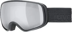 Uvex Scribble FM Skibrille - Black/Full Mirror Silver-Clear