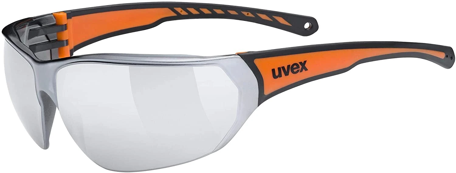 Uvex Sportstyle 204 Sportbrille Black Orange 1 Uvex Sportstyle 204 Sportbrille Black Orange