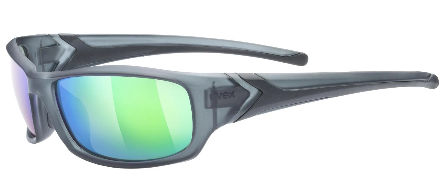 Uvex Sportstyle 211 Sportbrille - Smoke Mat/mirror Green 1 Uvex Sportstyle 211 Sportbrille - Smoke Mat/mirror Green