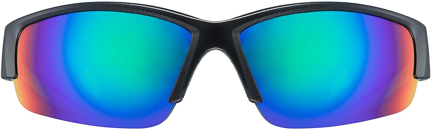 Uvex Sportstyle 215 Sportbrille Black Mat Green 2 Uvex Sportstyle 215 Sportbrille Black Mat Green – Bild 2