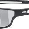 Uvex Sportstyle 806 V Vario Sportbrille - Black Mat