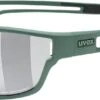 Uvex Sportstyle 806 V Vario Sportbrille - Moos Matt