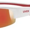 Uvex Sportstyle 215 Sportbrille White Mat Red